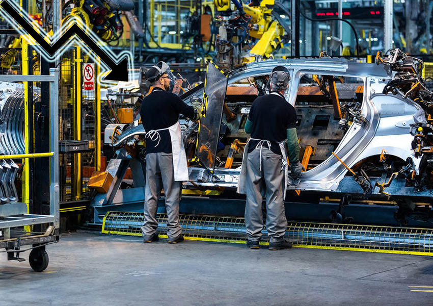 کاهش تولید خودرو در بریتانیا برای هشتمین ماه متوالی + گزارش عملکرد در فوریه 2022